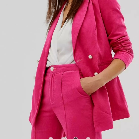 UNIQUE21 Flared Pants in Cord two-piece - Picture 2 of 7